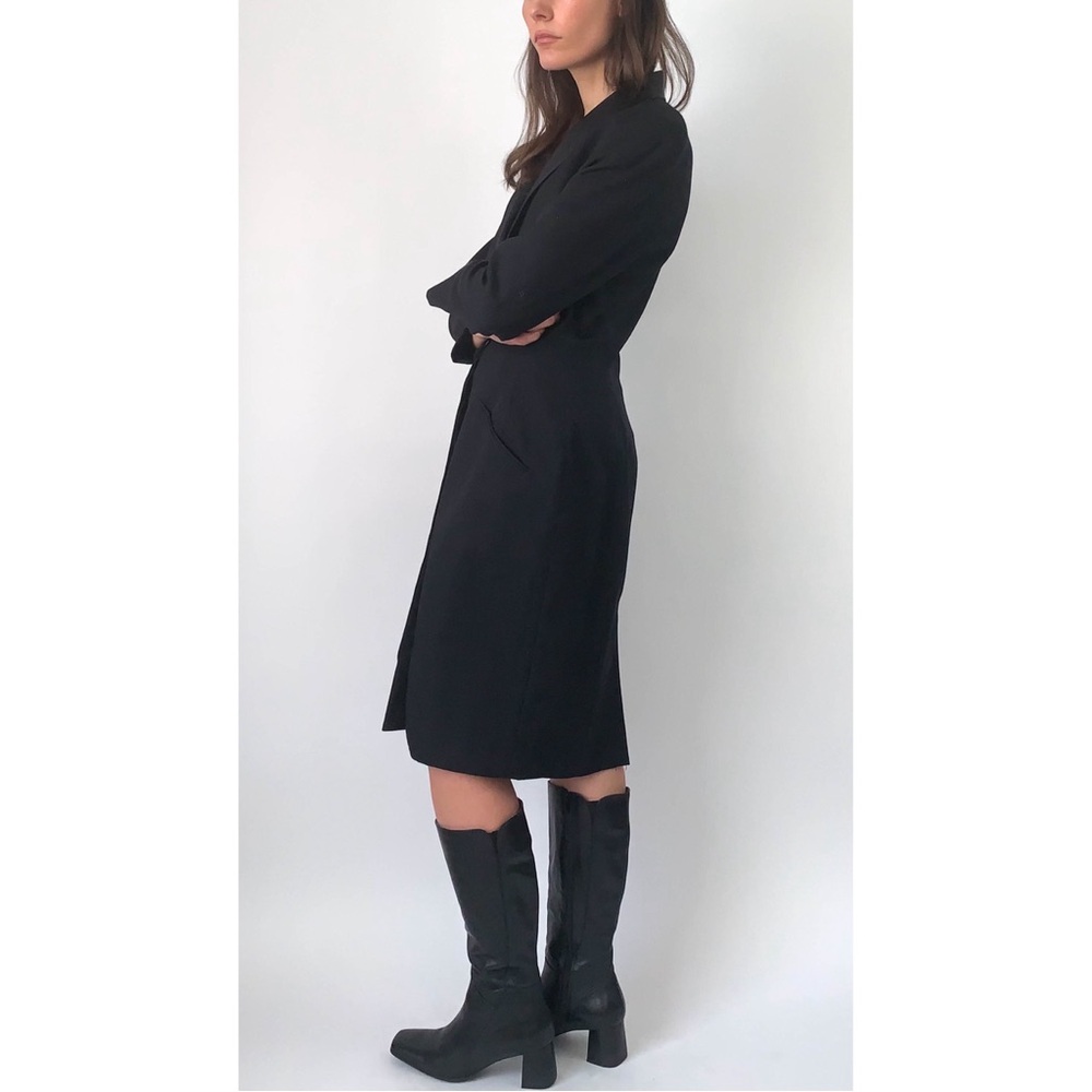 VINTAGE 80s BLAZER DRESS - Picture 4 of 4